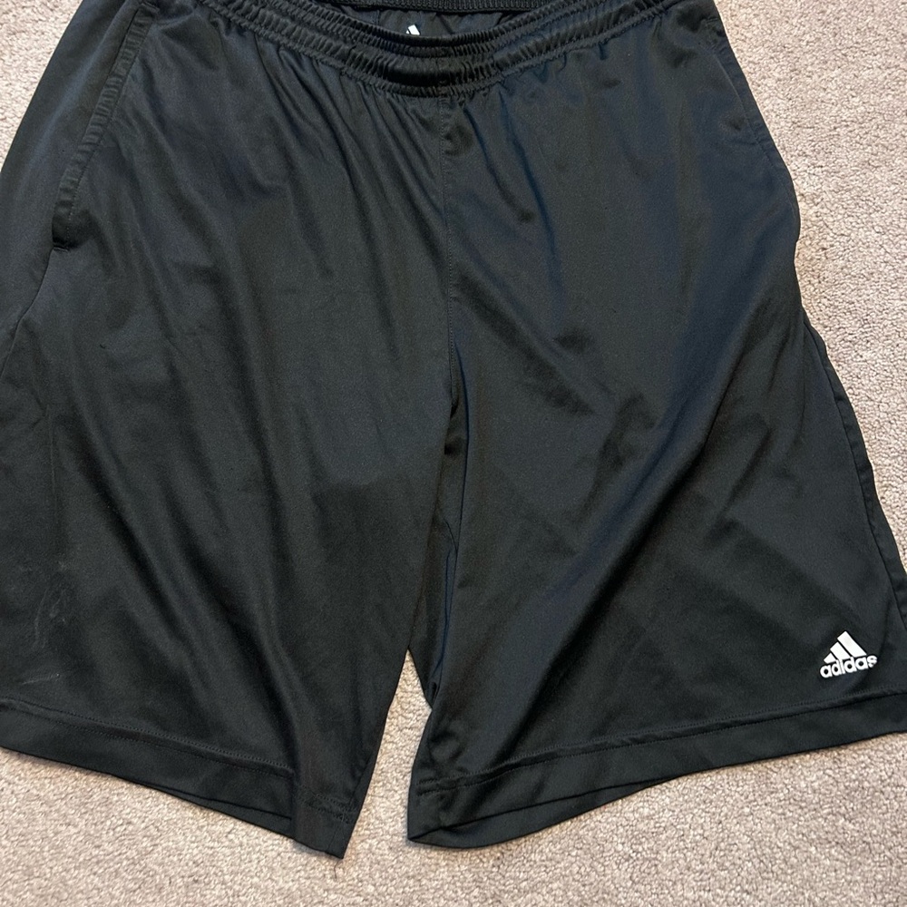 BUNDLE adidas Men's Black Athletic Shorts